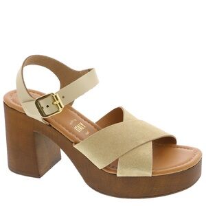 Seychelles Leather or Suede Heeled Sandals Paloma Size 10  Block Heels Comfy NWT